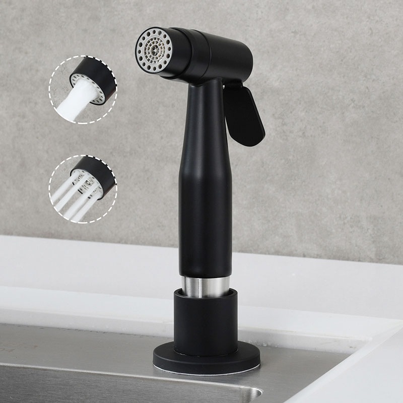 Commercial Kitchen Faucet - 304 Stainless Steel Black Kitchen Sink