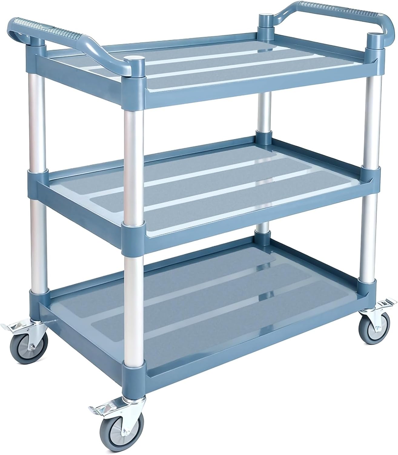 Commercial Kitchen Services - 3-Tier Rolling Utility Service Cart 40