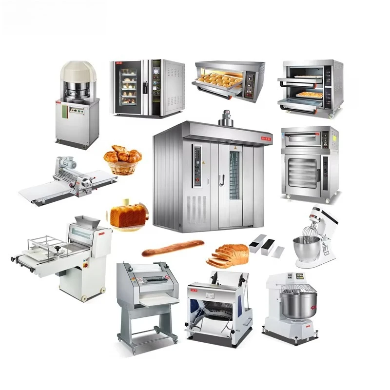 Rotary Bakery Oven - Customized Bakery Baking Equipment Full Set