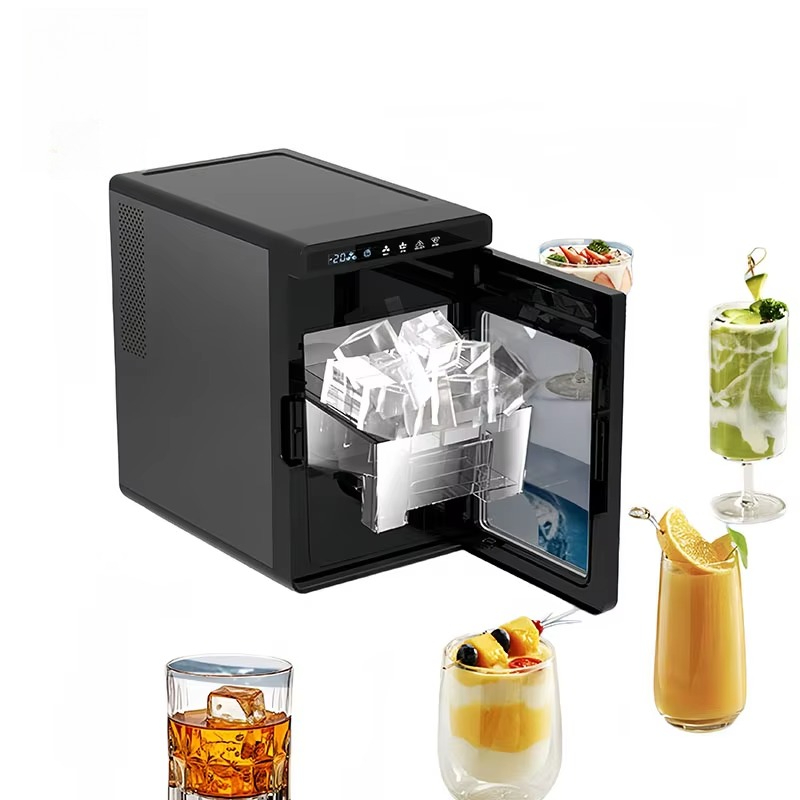 Commercial Kitchen Ice Machine - 220V Home Kitchen Office Bar Cold