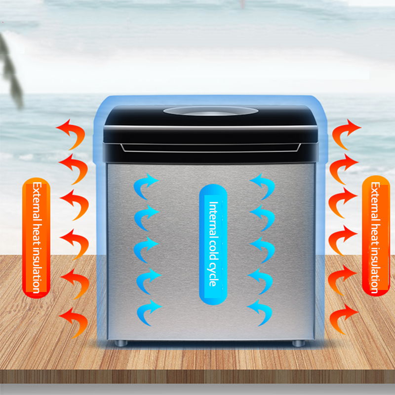 220V Commercial Ice Cube Maker - Commercial Kitchen Ice Machine ulasan dan harga
