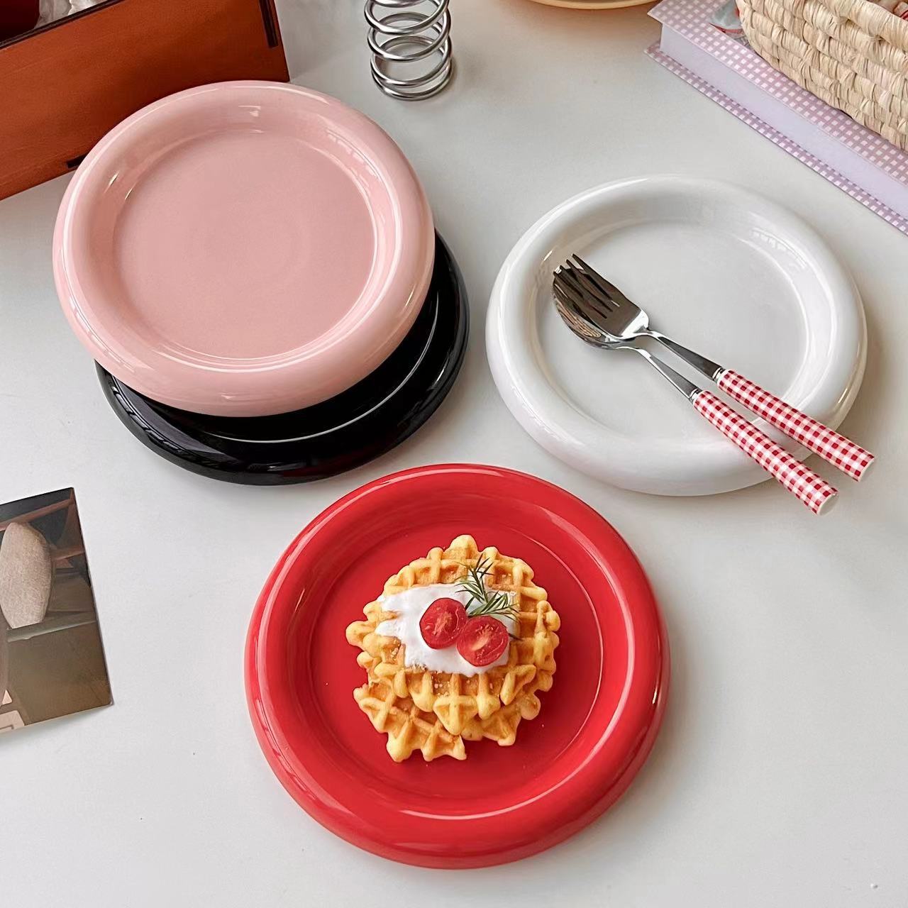 Nordic Creative Ceramic Plate  - Commercial Kitchen Services ulasan dan harga