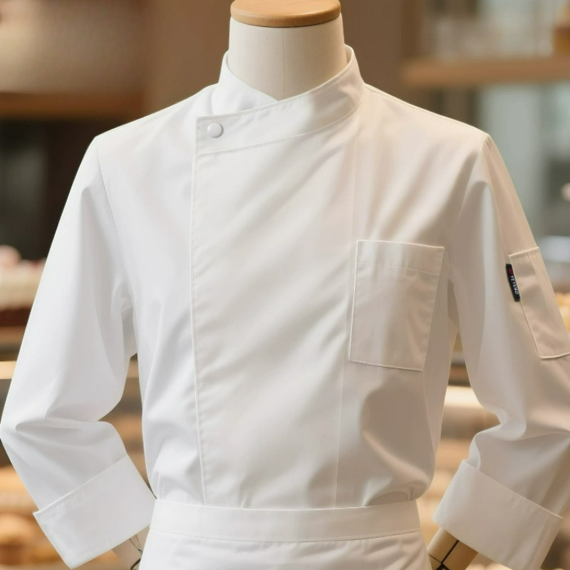 Chef Jacket Short/Long Sleeve  - Commercial Kitchen Services ulasan dan harga