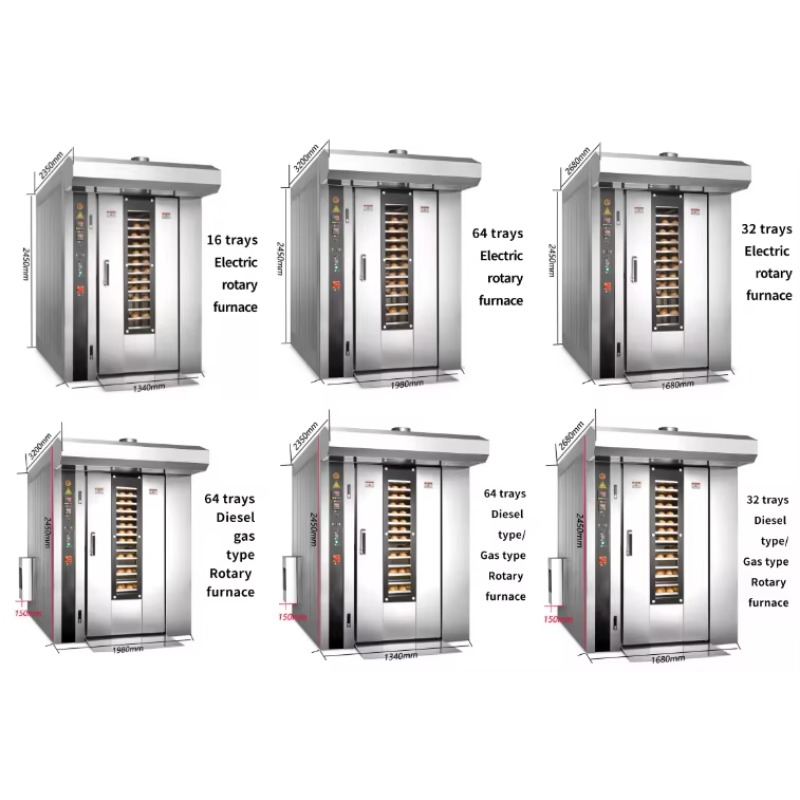 16 32 64 Tray  Rotary Bread Ra - Rotary Bakery Oven ulasan dan harga