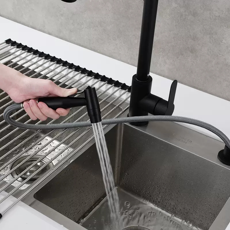 304 Stainless Steel Black Kitc - Commercial Kitchen Faucet ulasan dan harga