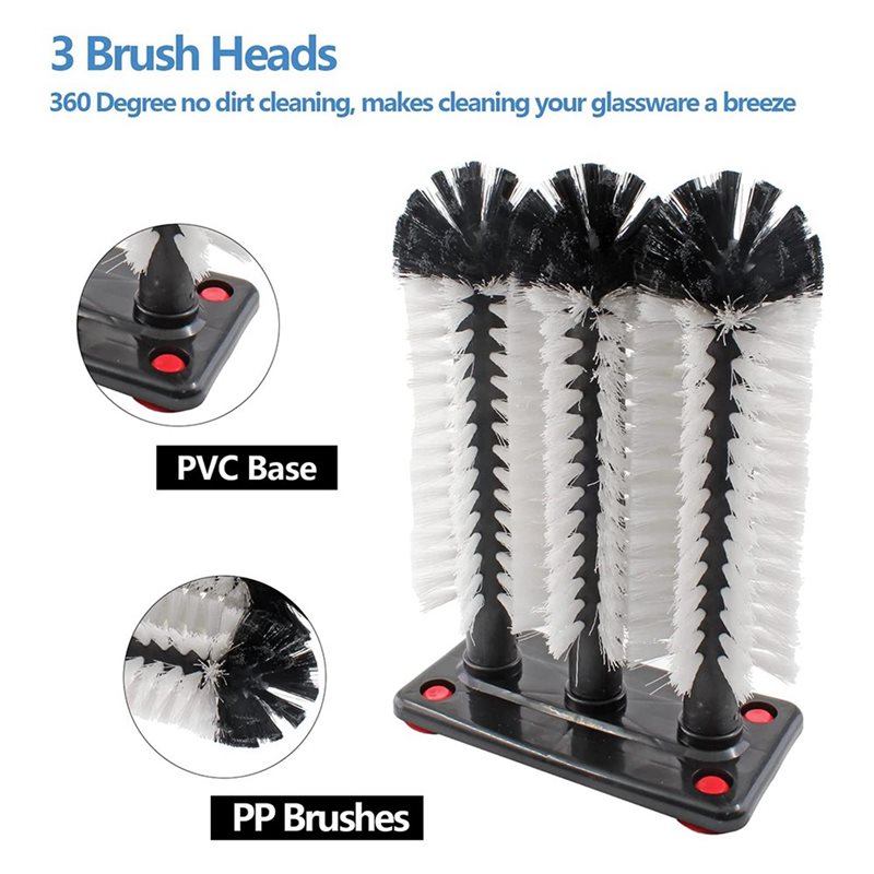 AEA9-6 Long Brush Bar Glass Wa - Kitchen Cleaner Commercial ulasan dan harga