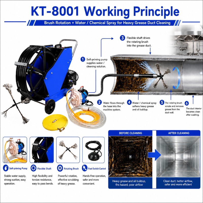 Commercial Kitchen Grease Duct - Kitchen Cleaner Commercial ulasan dan harga