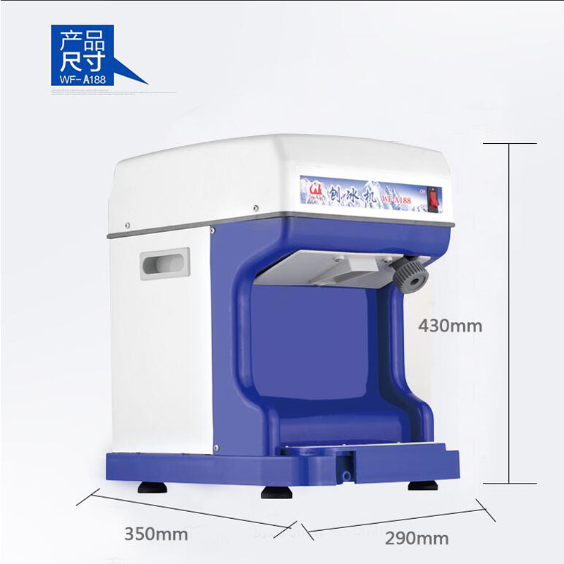 Electric cube ice shaver crush - Commercial Kitchen Ice Machine ulasan dan harga