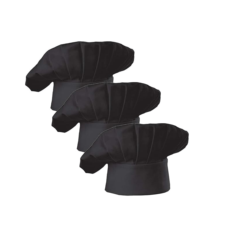 3pcs Chef Hat Adult Adjustable - Commercial Kitchen Services ulasan dan harga