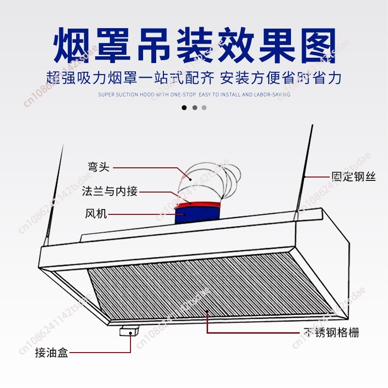 Commercial Stainless Steel Ran - Commercial Kitchen Exhaust Hood ulasan dan harga