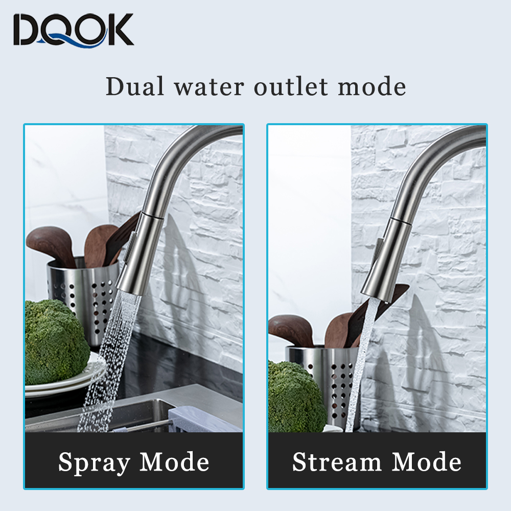 DQOK Kitchen Faucet Pull Out   - Commercial Kitchen Faucet ulasan dan harga