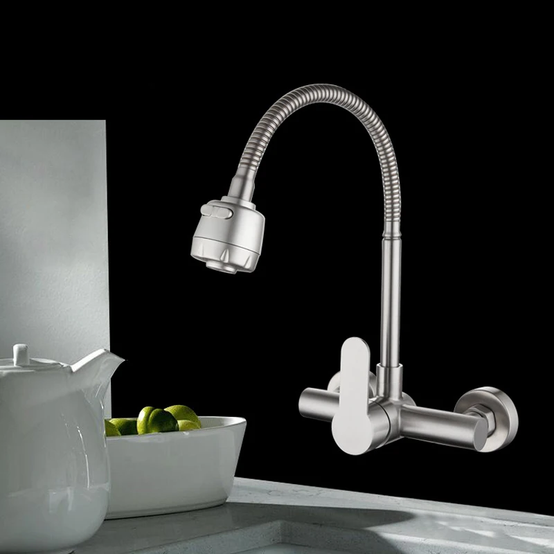 304 Stainless Steel Kitchen Fa - Commercial Kitchen Faucet ulasan dan harga