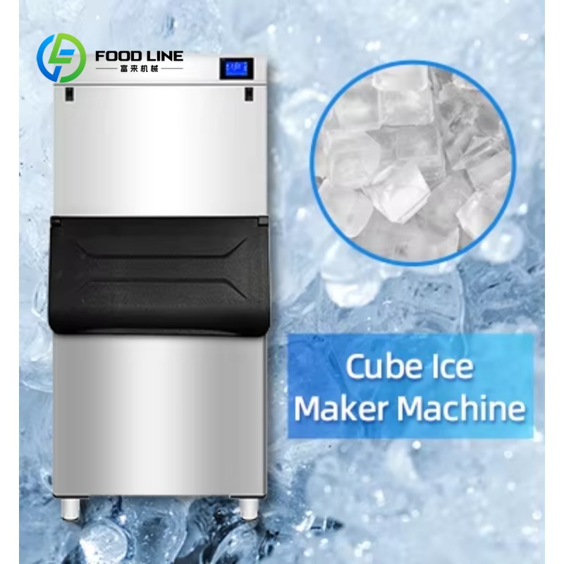 Commercial Ice Cube Maker Mach - Commercial Kitchen Ice Machine ulasan dan harga