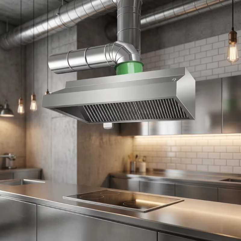 Commercial Customizable Kitche - Commercial Kitchen Exhaust Hood ulasan dan harga