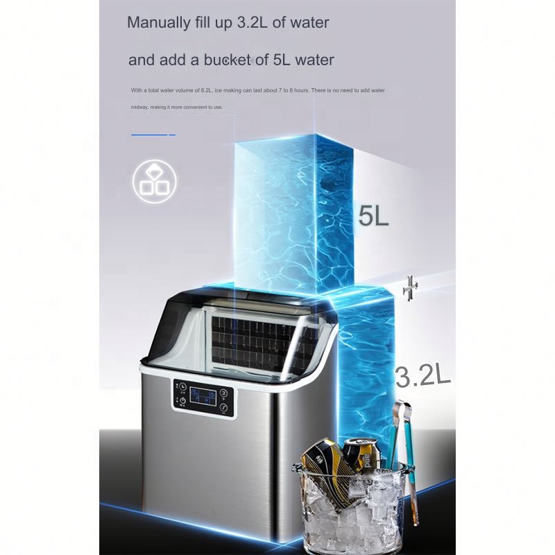 Professional custom ice machin - Commercial Kitchen Ice Machine ulasan dan harga