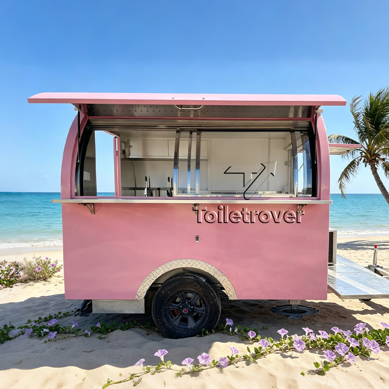 Mobile Towable Food Truck Trai - Commercial Kitchen Uk ulasan dan harga