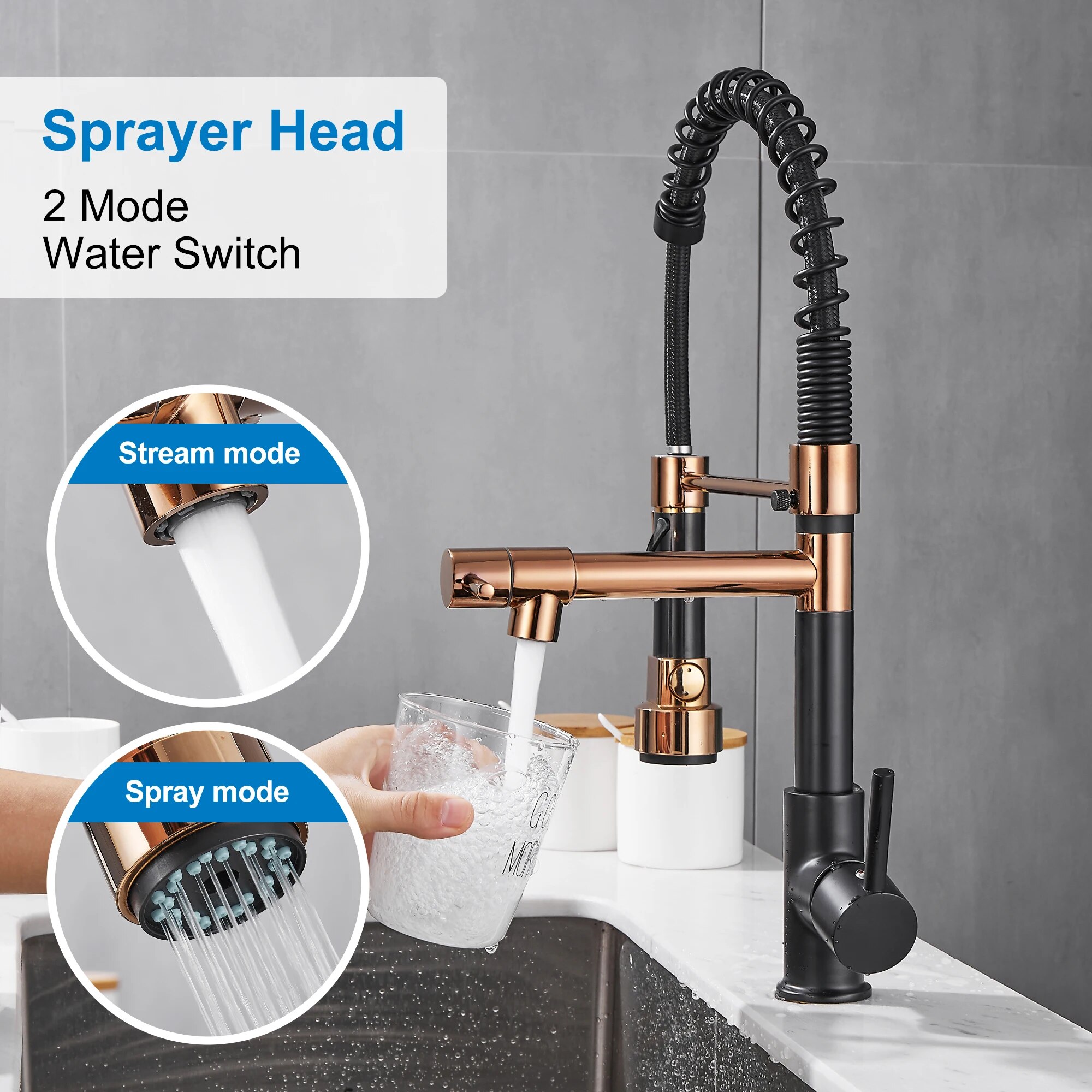 Kitchen Faucet with Pull Down  - Commercial Kitchen Faucet ulasan dan harga