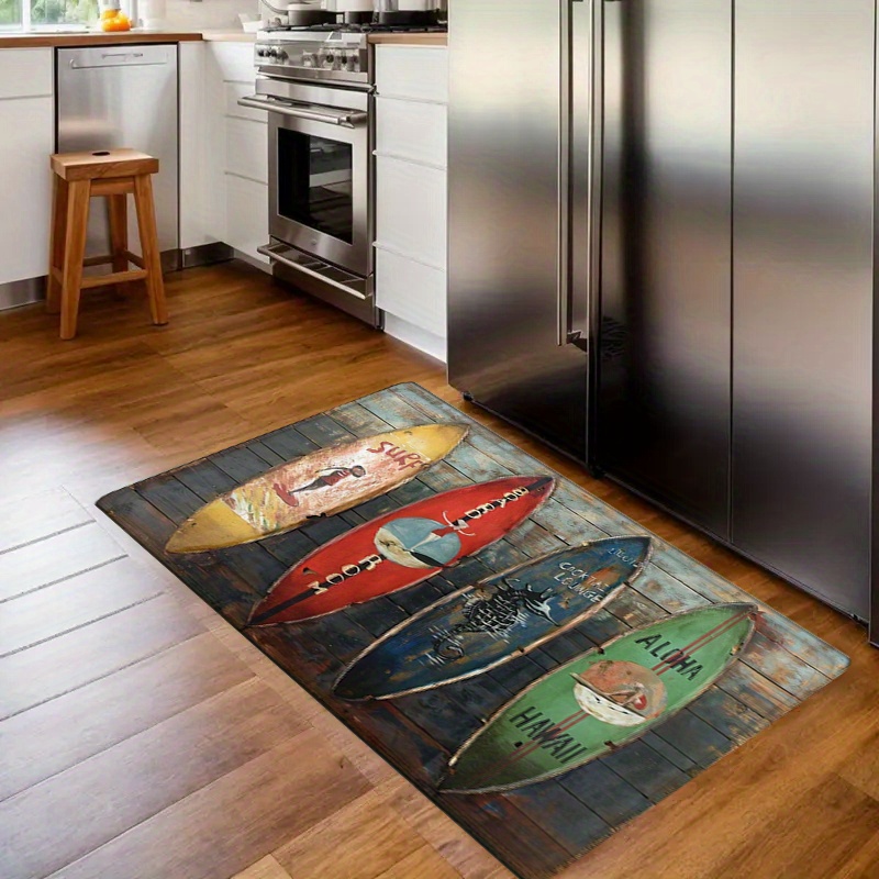 Surfboard Pattern Kitchen Hall - Commercial Kitchen Mats ulasan dan harga