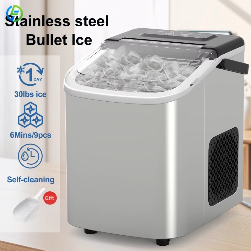 Customized Industrial Ice Cube - Commercial Kitchen Ice Machine ulasan dan harga