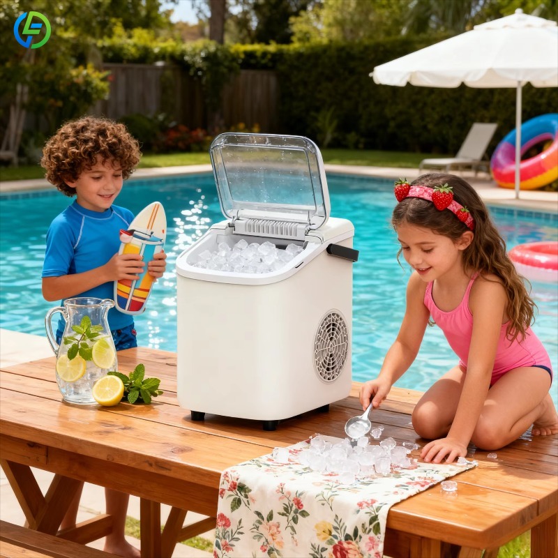 Customized Industrial Ice Cube - Commercial Kitchen Ice Machine ulasan dan harga