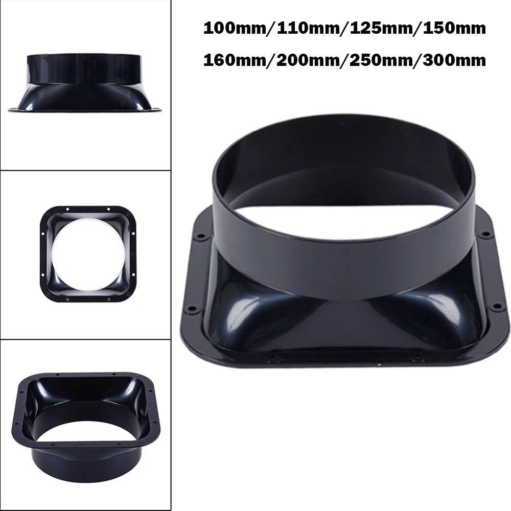 Long Flange Duct Fan Hose Conn - Commercial Kitchen Exhaust Hood ulasan dan harga