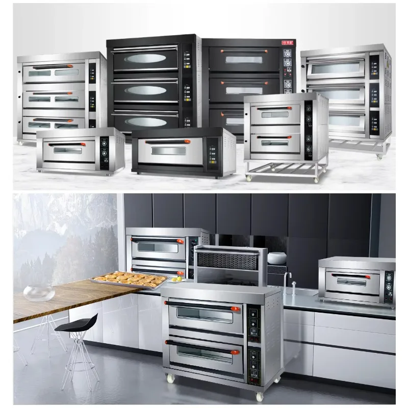 Customized Bakery Baking Equip - Rotary Bakery Oven ulasan dan harga