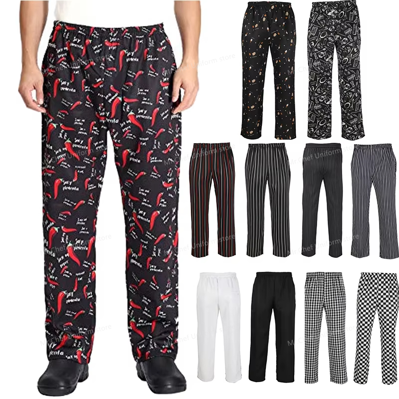 Chef Pants for Men Restaurant  - Commercial Kitchen Services ulasan dan harga