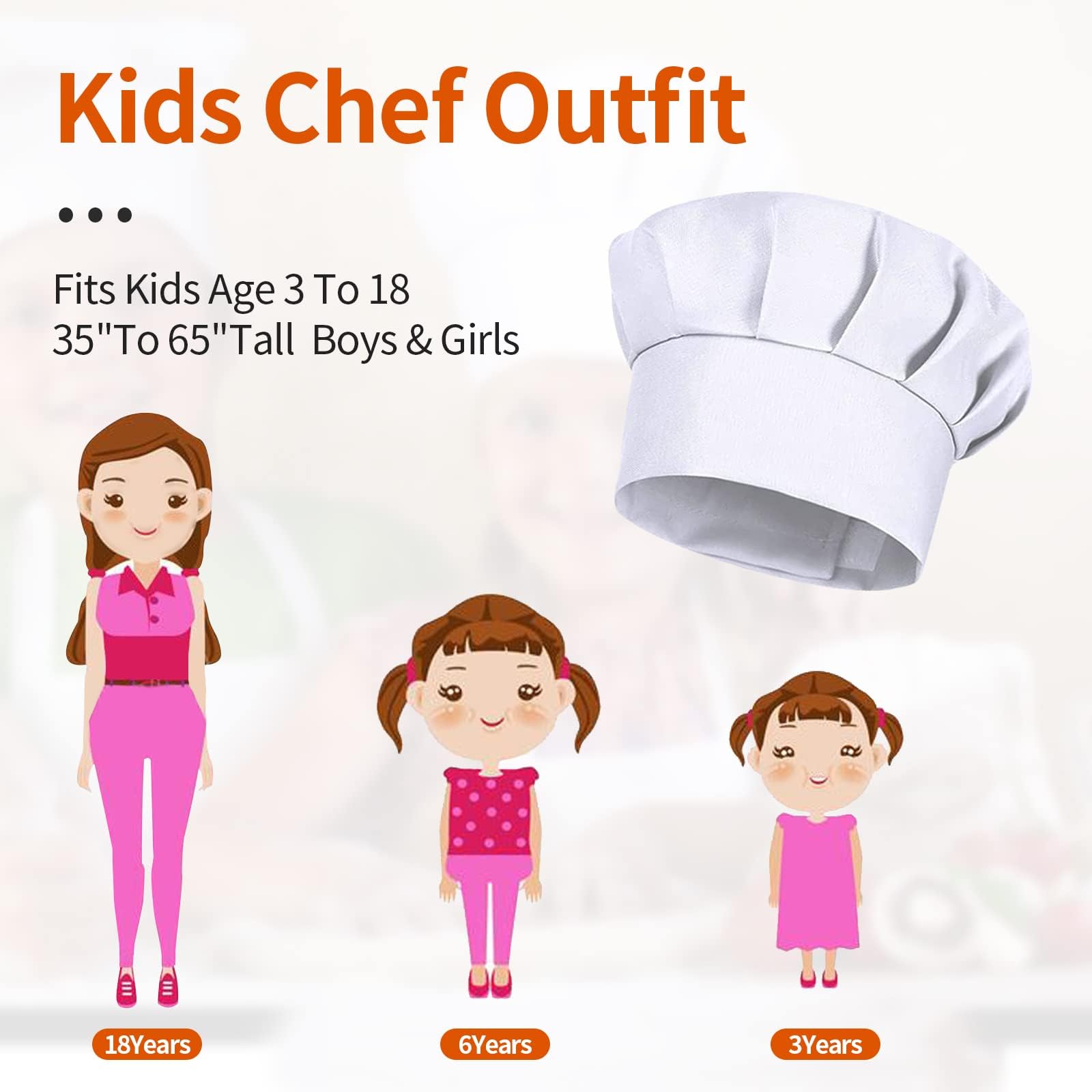 4PCS White Party Cap Hat Costu - Commercial Kitchen Services ulasan dan harga